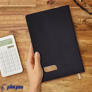 سررسید اروپایی چرم 1405 مشکی