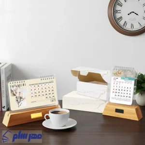 تقویم رومیزی چوبی ۱۴۰۵